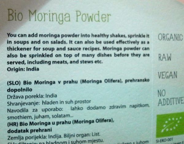 印度有機辣木葉粉(Moringa)　最用心入貨的網上食材Select　快樂家庭網上店-　Shop